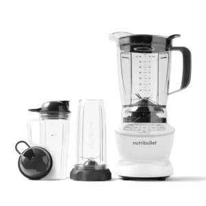 NutriBullet 1200 Watt Blender Combo with Single Serve Cups - Black - Powerful Kitchen Appliance